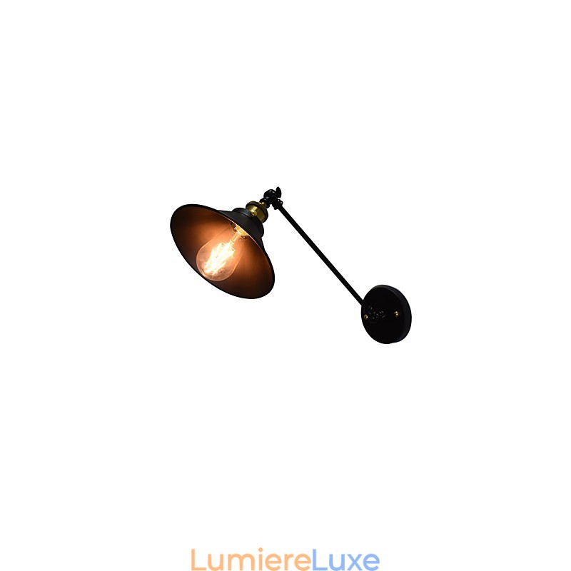 Lampe murale Buzz Wall Iron Dumb Black Lampe sabre laser sur le mur