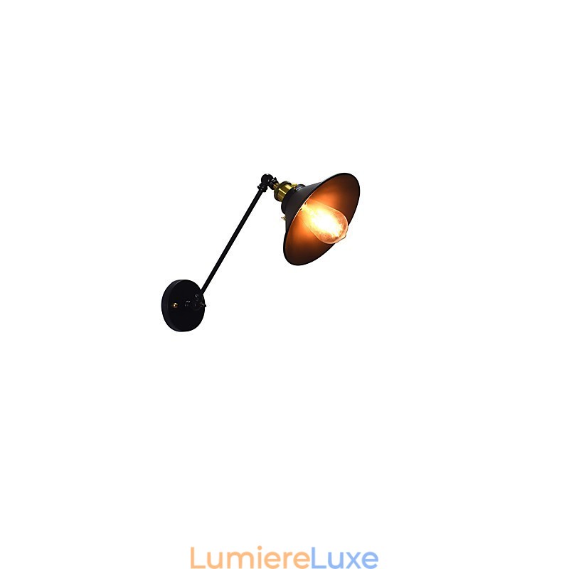 Lampe murale Buzz Wall Iron Dumb Black Lampe sabre laser sur le mur