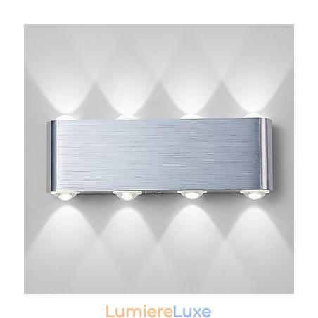 Applique murale encastrée moderne en aluminium avec éclairage intégré Applique murale encastrée moderne en aluminium avec éclairage intégré