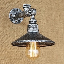 Peinture rétro rustique de style Lodge Country pour appliques murales à lumière ambiante de style mini