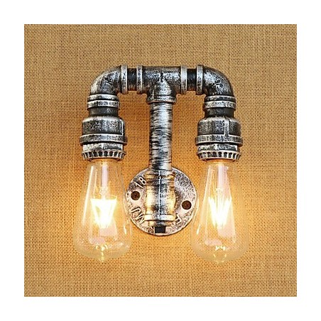 Applique murale à bras pivotant avec éclairage d'ambiance, style rétro country Applique murale à bras pivotant avec éclairage d'ambiance, style rétro country
