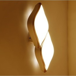 Peinture contemporaine moderne intégrée pour appliques murales à lumière ambiante