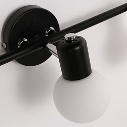 Applique murale rustique galvanisée pour salle de bain