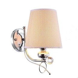 Applique murale moderne et contemporaine galvanisée pour la protection des yeux de style mini