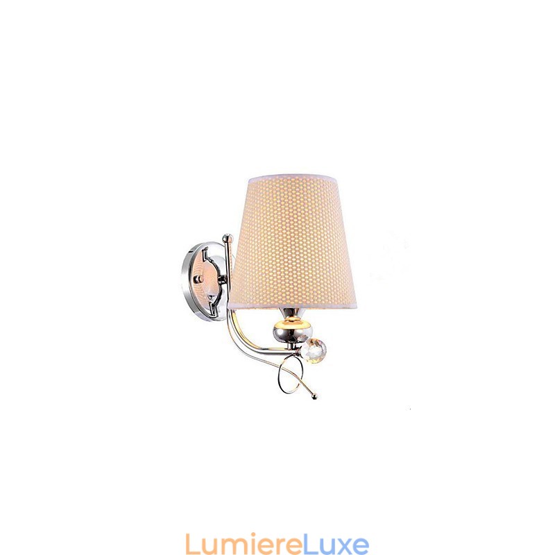 Applique murale moderne et contemporaine galvanisée pour la protection des yeux de style mini