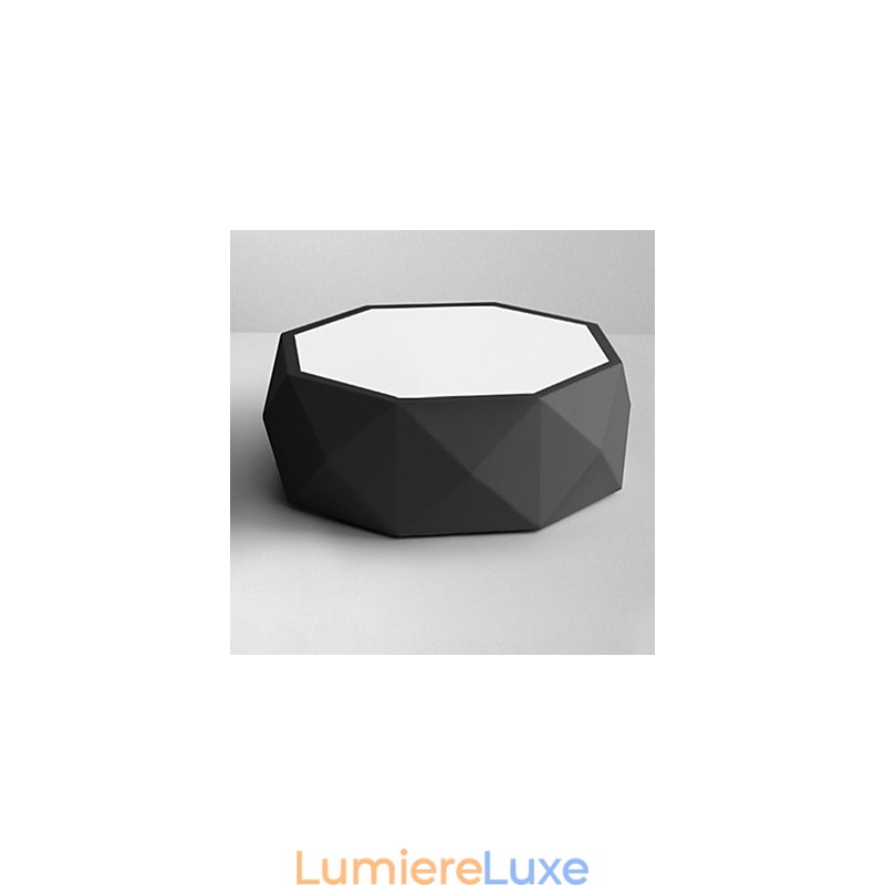 Plafonniers géométriques à lumière blanche, concis et modernes