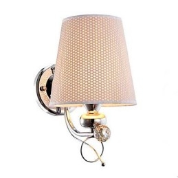 Applique murale moderne et contemporaine galvanisée pour la protection des yeux de style mini