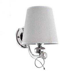 Applique murale moderne et contemporaine galvanisée pour la protection des yeux de style mini