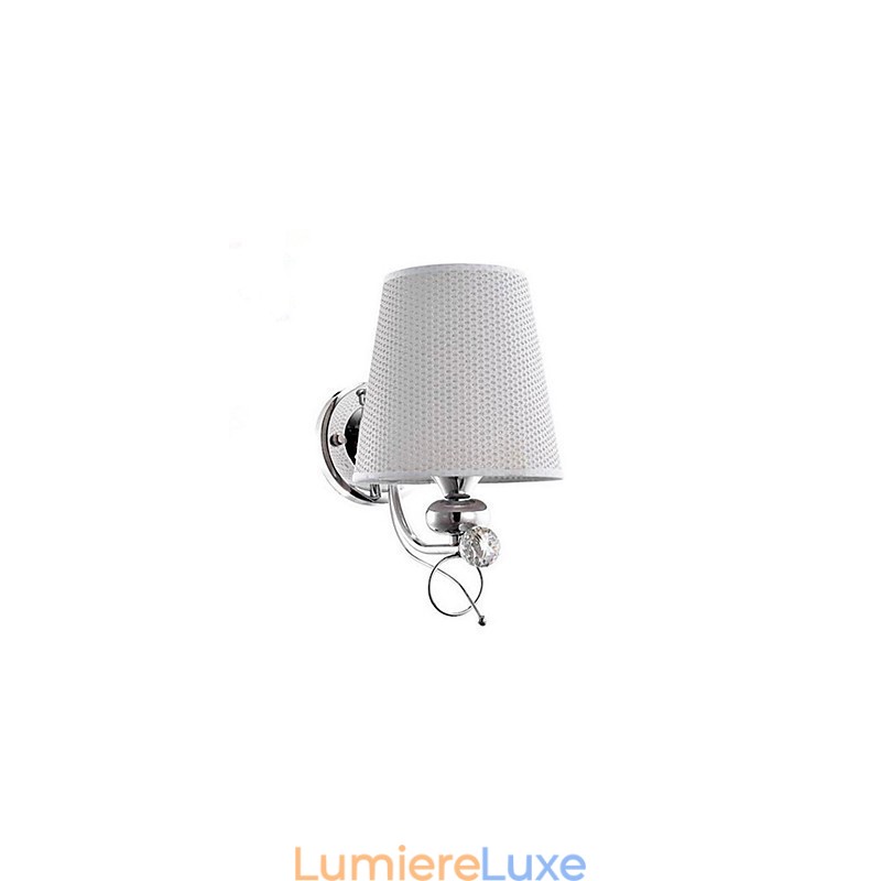 Applique murale moderne et contemporaine galvanisée pour la protection des yeux de style mini
