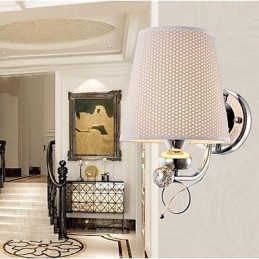 Applique murale moderne et contemporaine galvanisée pour la protection des yeux de style mini