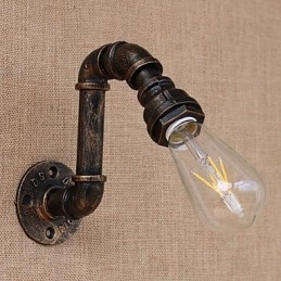Applique murale à bras pivotant style mini avec éclairage d'ambiance