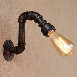 Applique murale à bras pivotant style mini avec éclairage d'ambiance