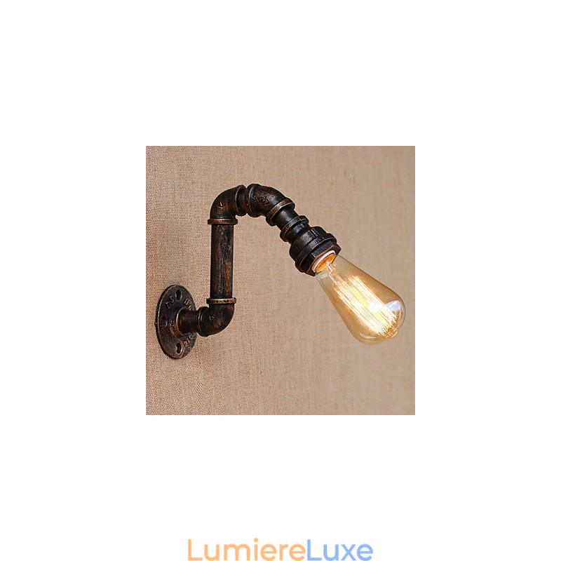 Applique murale à bras pivotant style mini avec éclairage d'ambiance