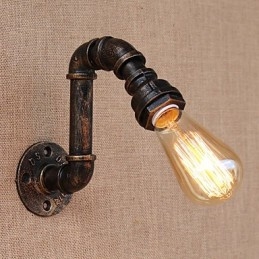 Applique murale à bras pivotant style mini avec éclairage d'ambiance
