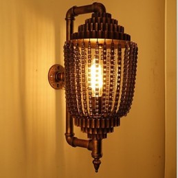 Lampe d'atelier éolienne industrielle vintage en fer