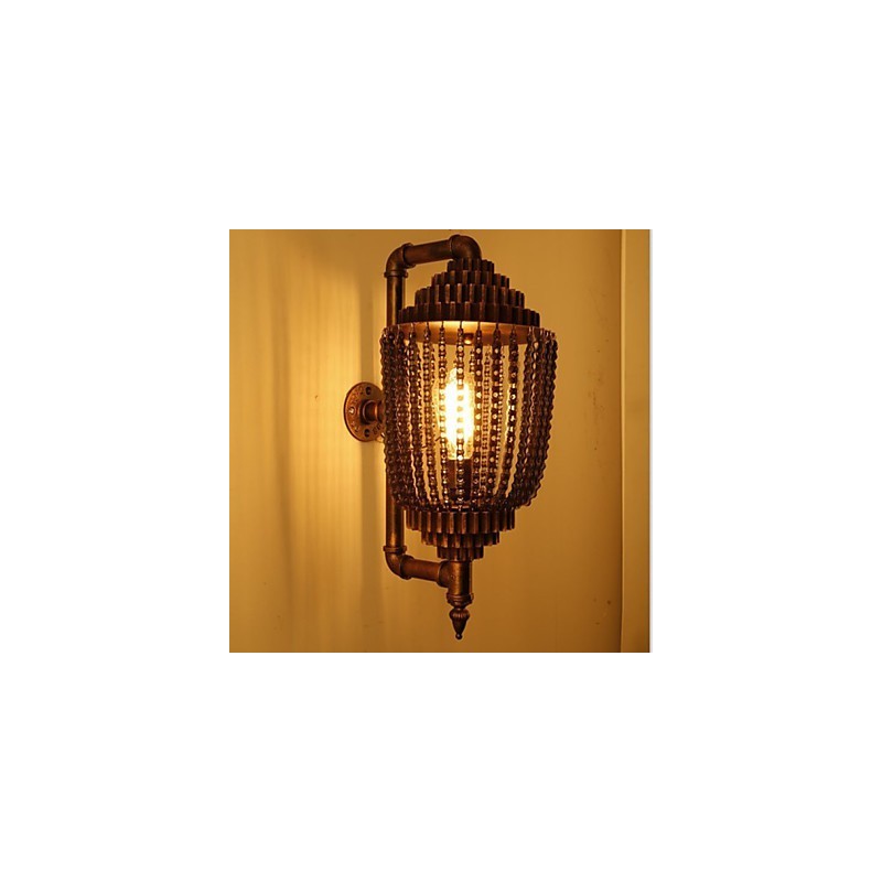 Lampe d'atelier éolienne industrielle vintage en fer