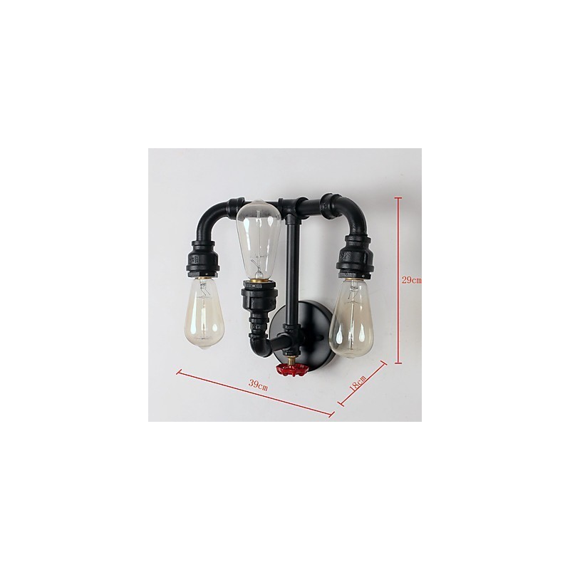 Peinture rustique moderne contemporaine de style rétro pour appliques murales de style mini