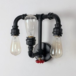 Peinture rustique moderne contemporaine de style rétro pour appliques murales de style mini