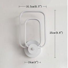 Applique murale en aluminium moderne et minimaliste pour balcon, escalier, lampe décorative, lampes de chevet