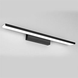 Lampe de salle de bain 32 W de haute qualité, en aluminium et acrylique, idéale pour le maquillage.
