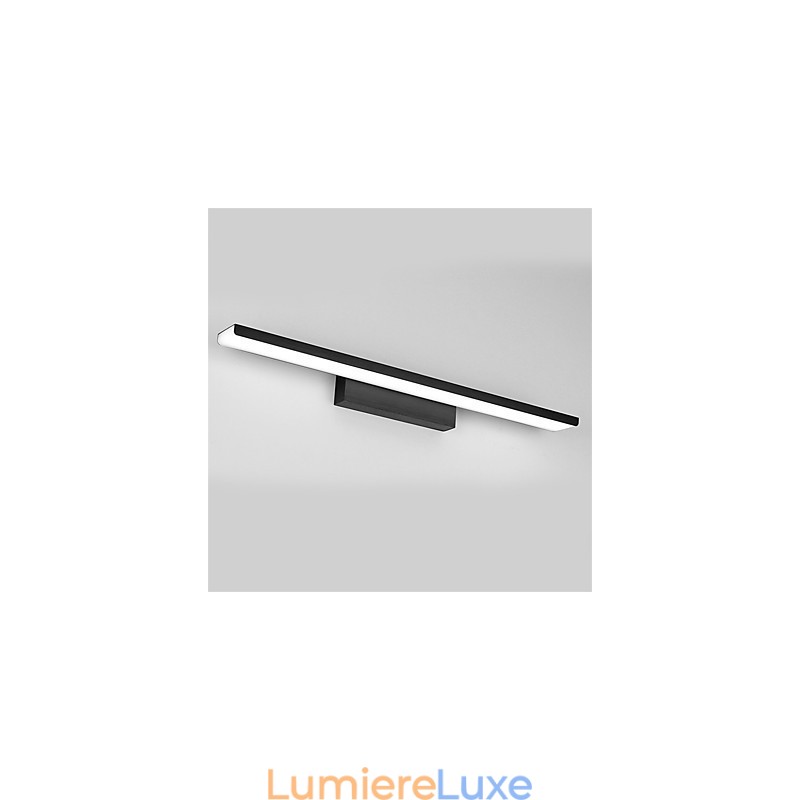 Lampe miroir pour salle de bain, éclairage mural en aluminium et acrylique, éclairage de maquillage