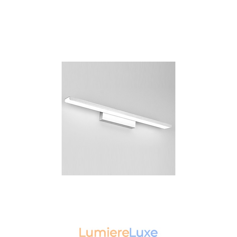 Lampe miroir pour salle de bain, éclairage mural en aluminium et acrylique, éclairage de maquillage