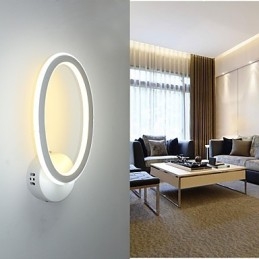 Applique murale d'intérieur moderne et originale en aluminium, idéale pour un couloir, un escalier ou un porche