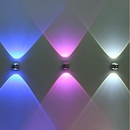 Applique murale multicolore de style mini avec lumière ambiante