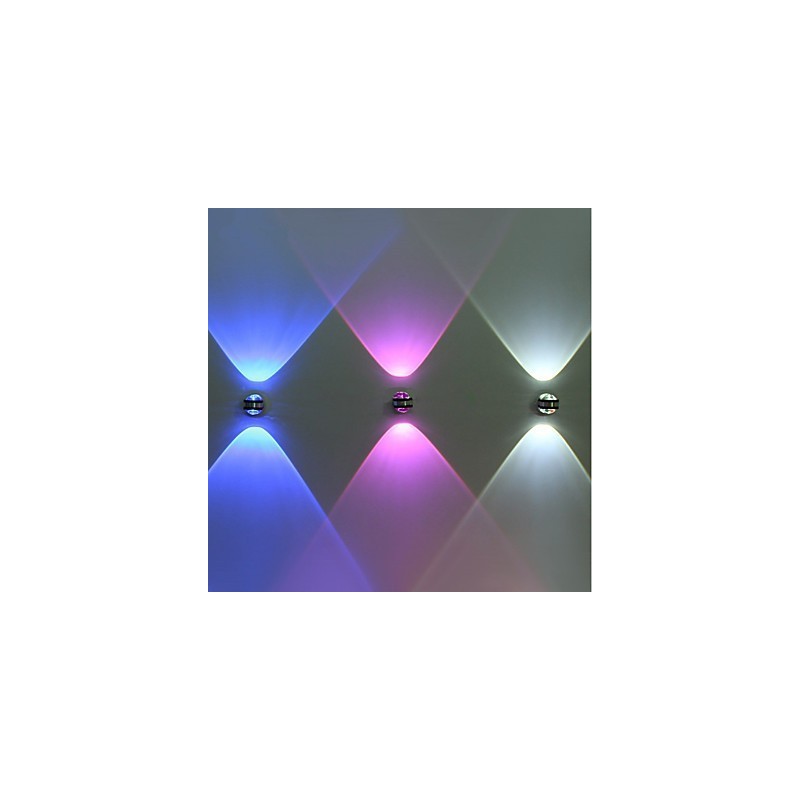 Applique murale multicolore de style mini avec lumière ambiante