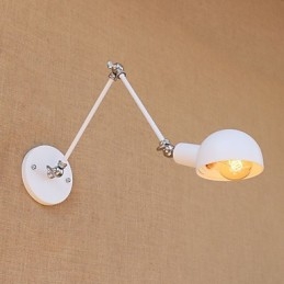 Peinture de campagne vintage pour mini-bras pivotant, protection des yeux, lumière ambiante, bras pivotant, éclairage mural