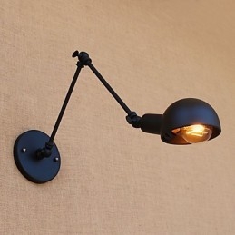 Peinture de campagne vintage pour mini-bras pivotant, protection des yeux, lumière ambiante, bras pivotant, éclairage mural