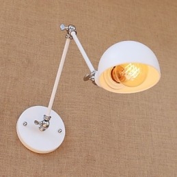 Peinture de campagne vintage pour mini-bras pivotant, protection des yeux, lumière ambiante, bras pivotant, éclairage mural