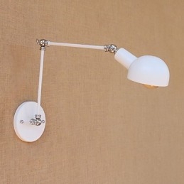 Peinture de campagne vintage pour mini-bras pivotant, protection des yeux, lumière ambiante, bras pivotant, éclairage mural