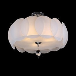 Lustre en verre à 3 lumières, famille de luminaires suspendus modernes