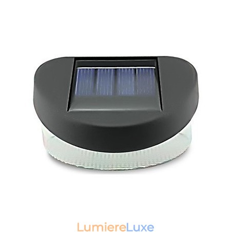 Lampe solaire blanche pour chemin, mur, paysage, clôture de jardin Lampe solaire blanche pour chemin, mur, paysage, clôture de jardin