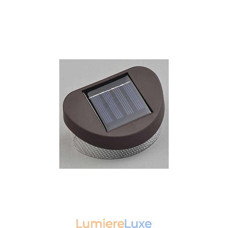 Lampe solaire blanche pour chemin, mur, paysage, clôture de jardin