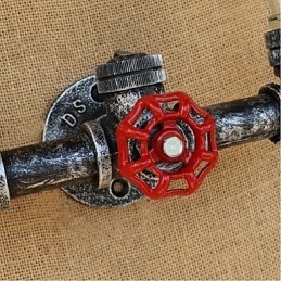 Applique murale bouteille d'eau grise