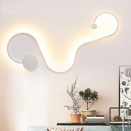 Appliques murales modernes en métal créatif pour salon, couloir, chambre à coucher, chambres d'hôtel, chevet, décoration