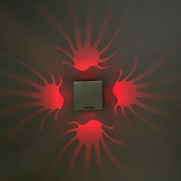 Appliques murales modernes et contemporaines galvanisées pour éclairage d'ambiance