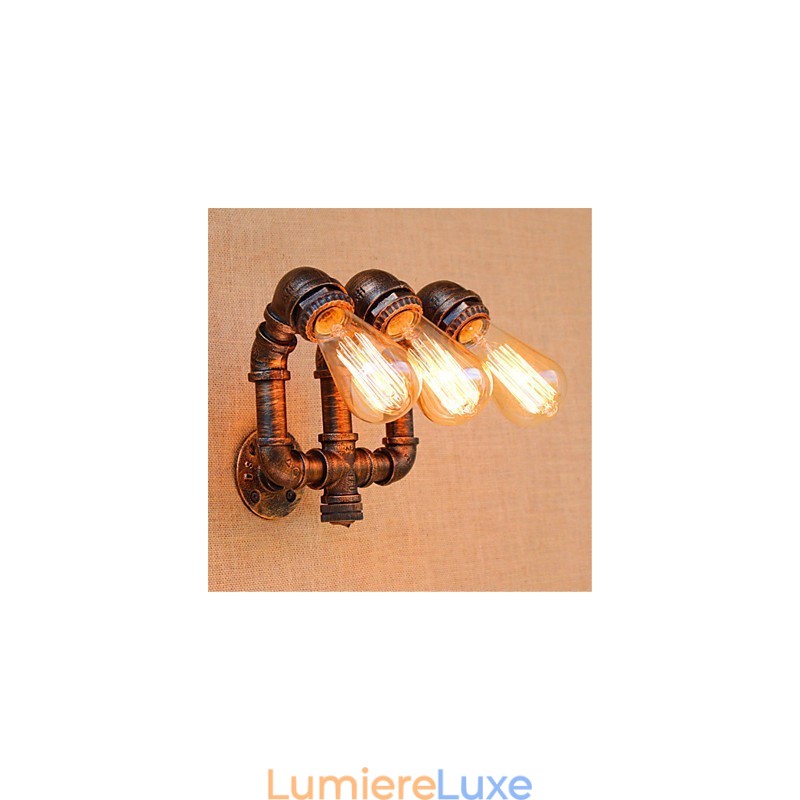 Peinture rustique de style campagnard pour appliques murales à lumière ambiante