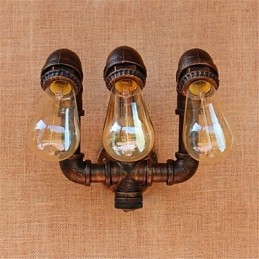 Peinture rustique de style campagnard pour appliques murales à lumière ambiante
