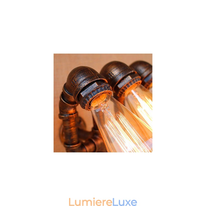 Peinture rustique de style campagnard pour appliques murales à lumière ambiante