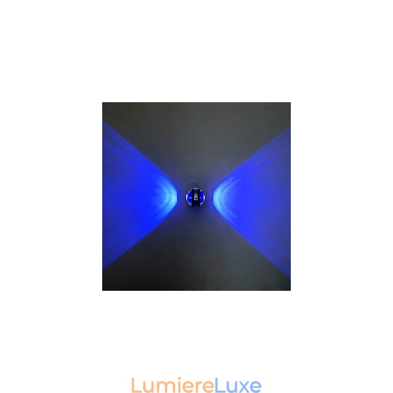 Peinture contemporaine moderne pour lampe double cristal de style mini V