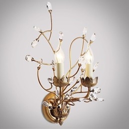 Peinture de style campagnard, classique, rustique et contemporain, pour éclairage en cristal
