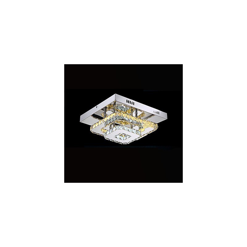 Plafonniers en cristal encastrés transparents ou ambrés K9 pour intérieur CE