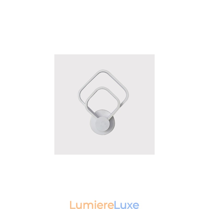 Fonction de peinture contemporaine moderne intégrée pour appliques murales à lumière ambiante