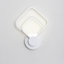Fonction de peinture contemporaine moderne intégrée pour appliques murales à lumière ambiante