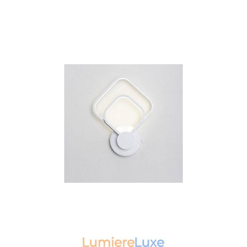 Fonction de peinture contemporaine moderne intégrée pour appliques murales à lumière ambiante
