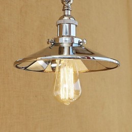 Luminaire d'ambiance rétro galvanisé style mini avec bras pivotant