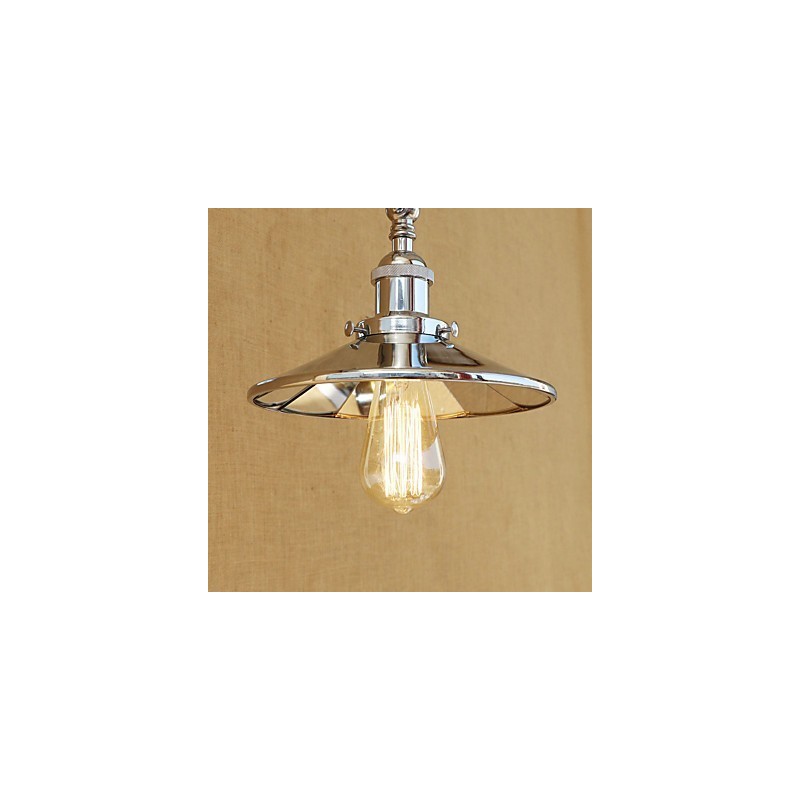 Luminaire d'ambiance rétro galvanisé style mini avec bras pivotant